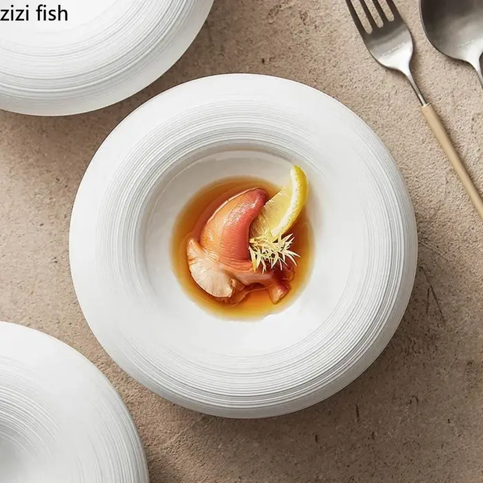 Assiette isolante blanche Double couche