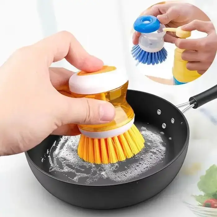 Brosse à vaisselle de cuisine avec distributeur Regina