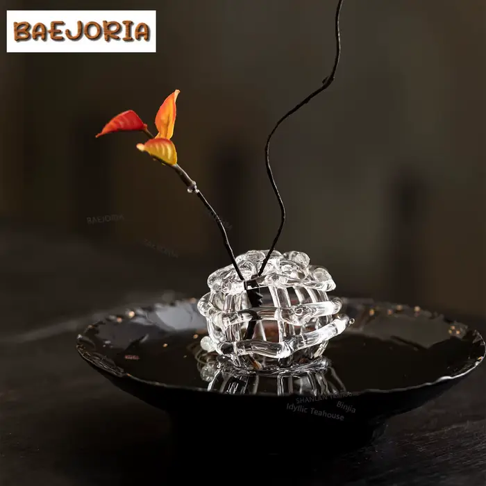Vase en verre créatif pour la décoration intérieure