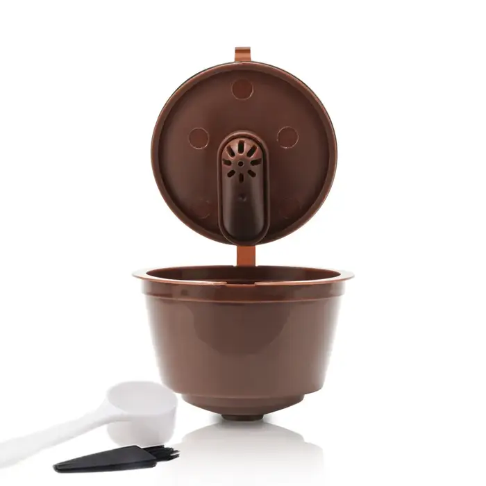 Capsule de café réutilisable pour machine à café Nespresso Dolce Gusto, cafetière rechargeable, caps