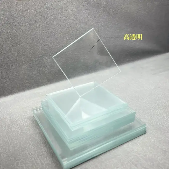 Feuille de verre trempé résistant aux hautes températures de 3 mm
