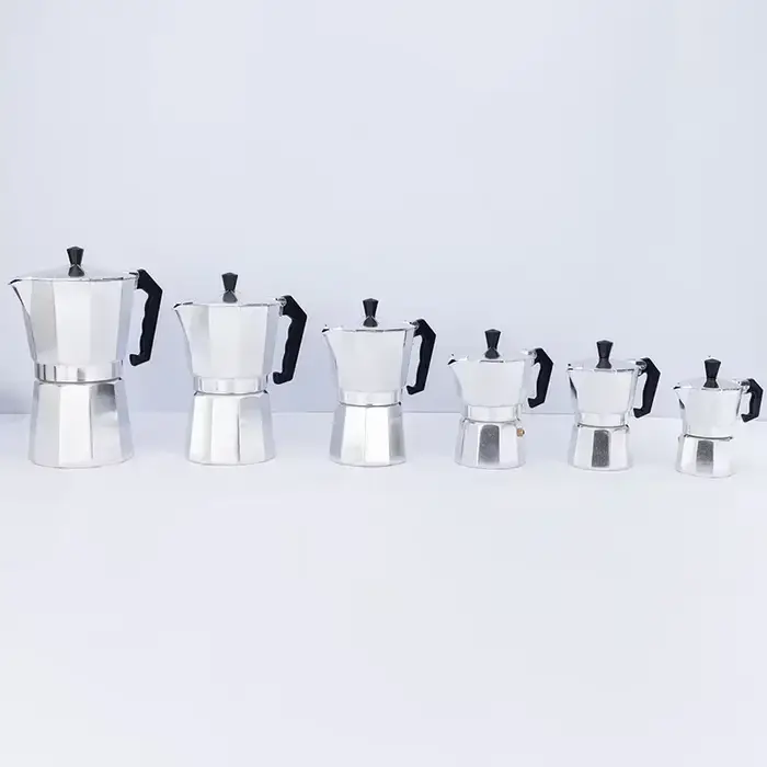Cafetière Italienne en Aluminium de 50/100/150/300ml