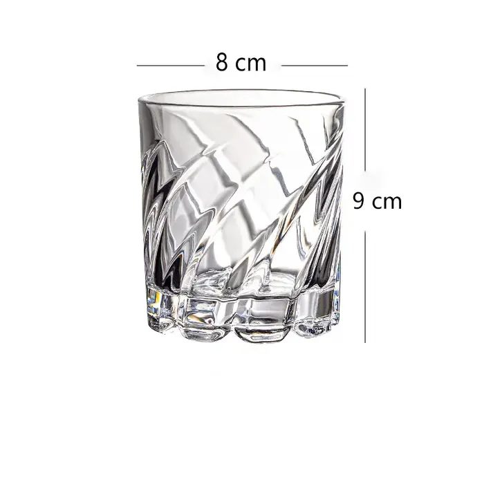 Verre à boire rond transparent pour whisky, verre à cocktail en glacier, tasse à boire, jus, lait, v