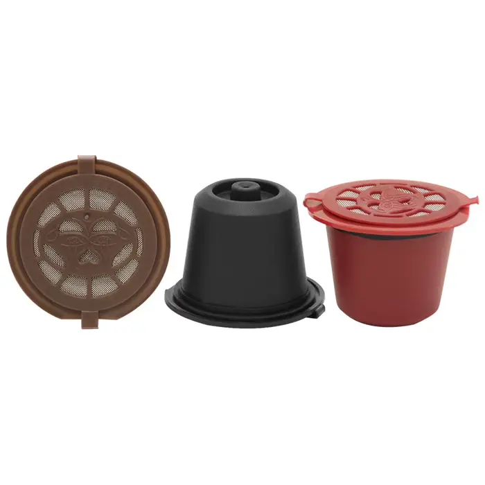 Capsules de café réutilisables, 3 pièces, pour machine à expresso
