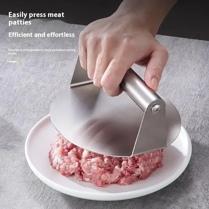 Presse à hamburgers en acier inoxydable
