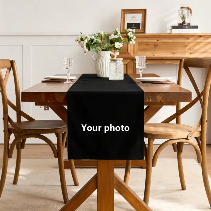 Chemin de table personnalisé à imprimer soi-même