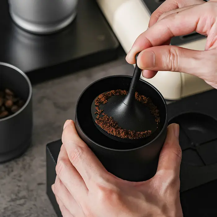 Tasse de dosage de café en alliage d'aluminium