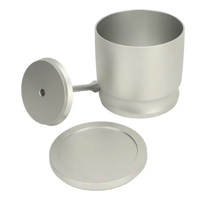 Tasse de dosage de café en alliage d'aluminium, anneaux de dosage, presse en alliage d'aluminium, an
