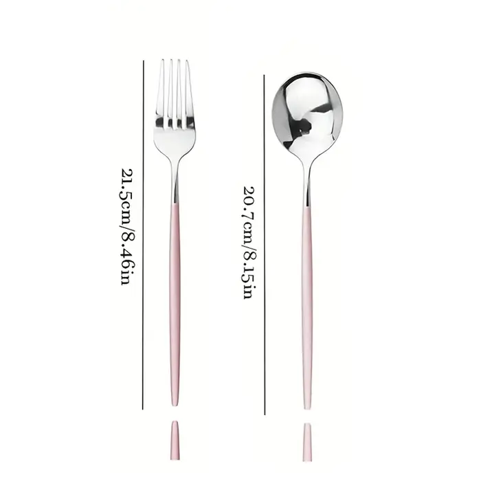 Ensemble de couverts en acier inoxydable de 16 pièces