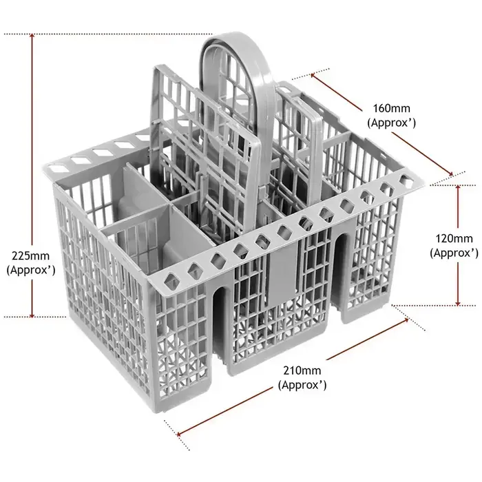 Mir de rangement multifonctionnel pour lave-vaisselle