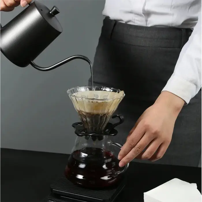 Filtres à café en papier naturel en forme de cône 02 pour 2-4 tasses