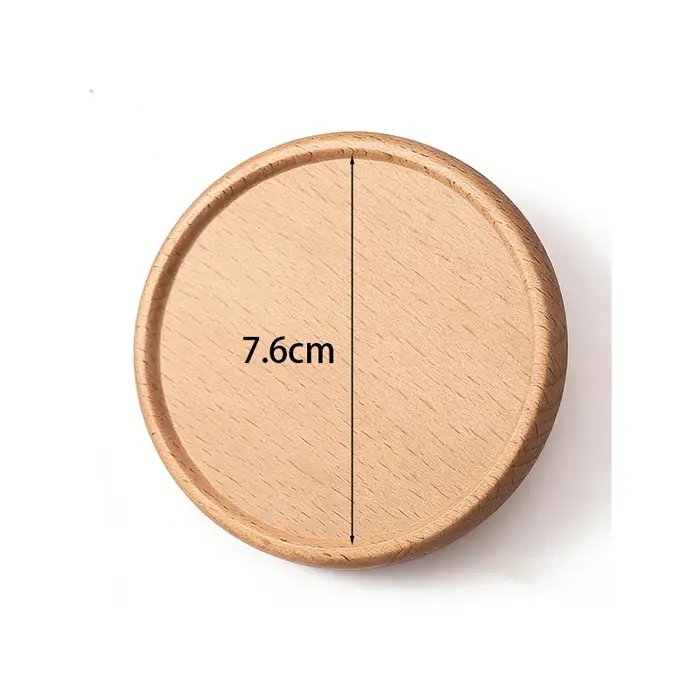 Sous-verres en bois pour thé et café, supports de tasses à boissons