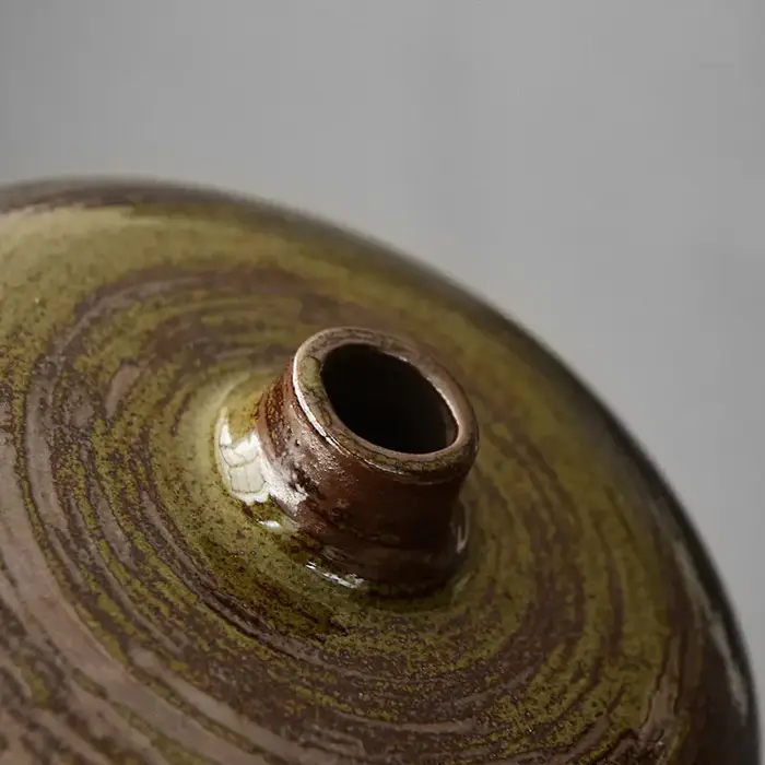 Vase Vintage en porcelaine grossière