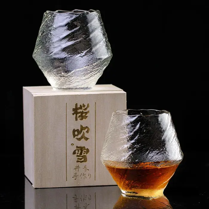 Verres de dégustation de whisky à neige de 420ml, motif de marteau japonais, tasse à boire du vin, f