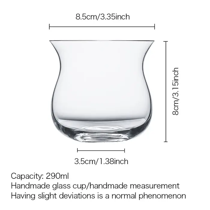 Verre à whisky en cristal premium CRISON PWK503