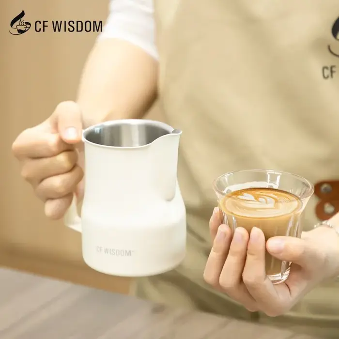 CF WISDOM – pichet à café et lait en acier inoxydable