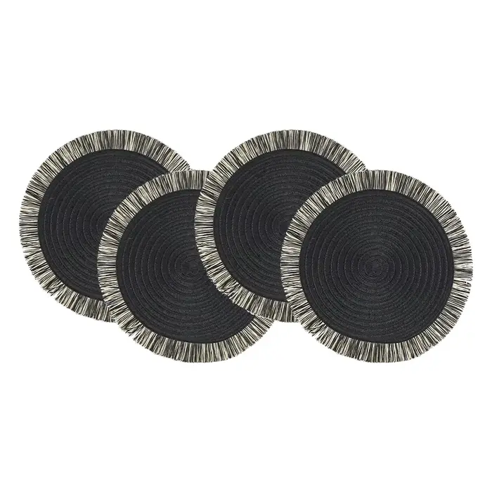 Ensemble de 6 sets de table ronds pour table à manger