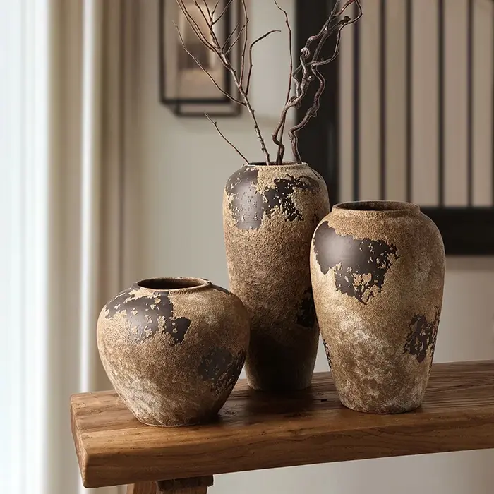 Vase Wabi Sabi en céramique