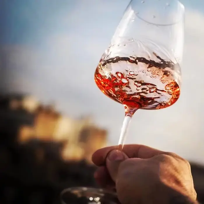 Gobelet en verre cristal ultra-fin fait à la main