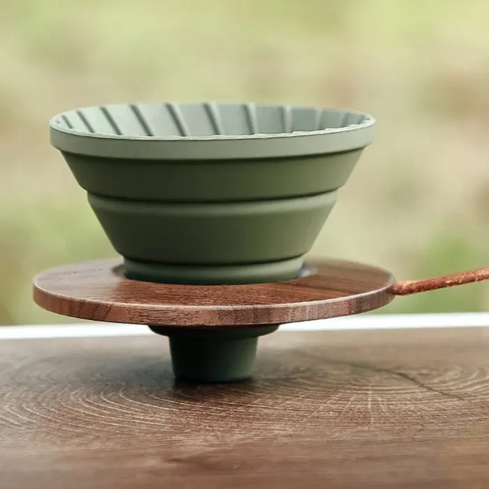 Tasse filtrante à café en Silicone, ensemble de café infusé à la main pour l'extérieur, tasse filtra