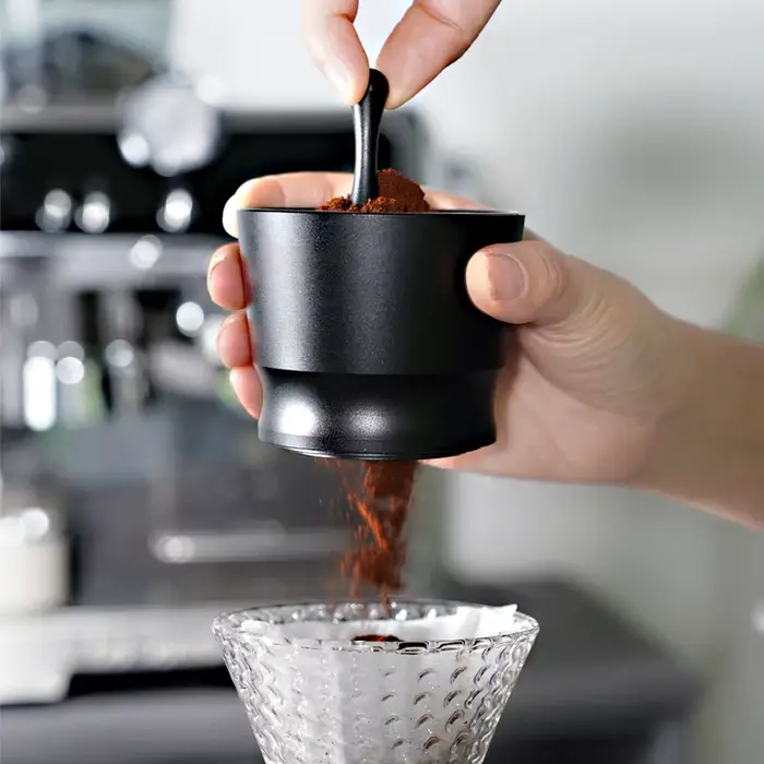 Agitateur de dosage de café en alliage d'aluminium 58mm