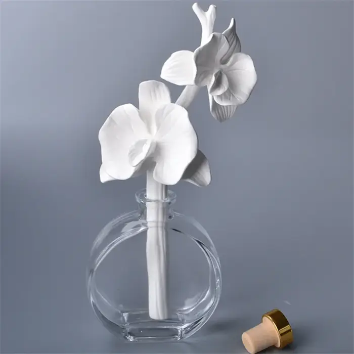 Diffuseur de fleurs en céramique, diffuseur de parfum, décoration de la maison