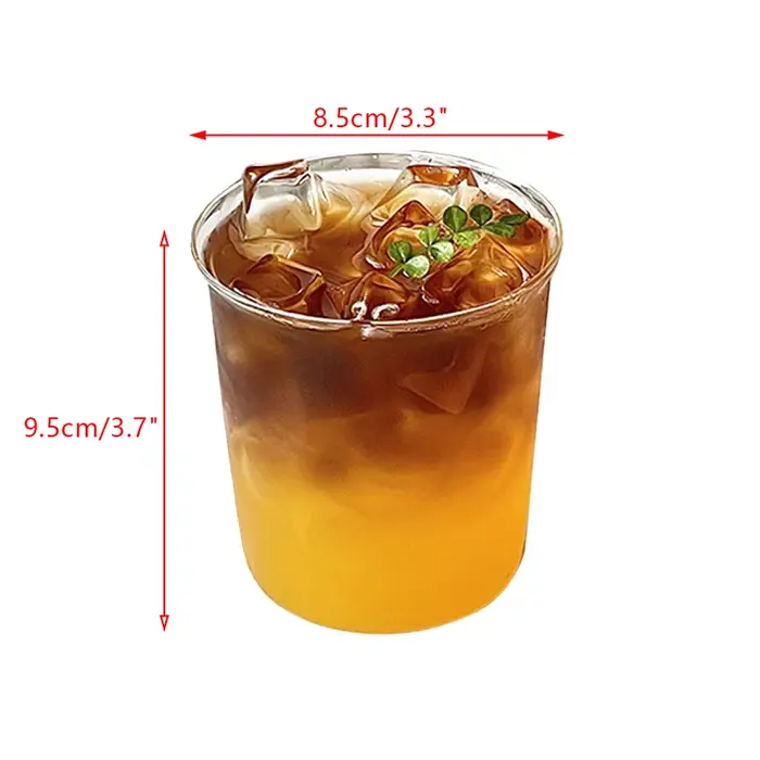 Tasse à café en verre domestique