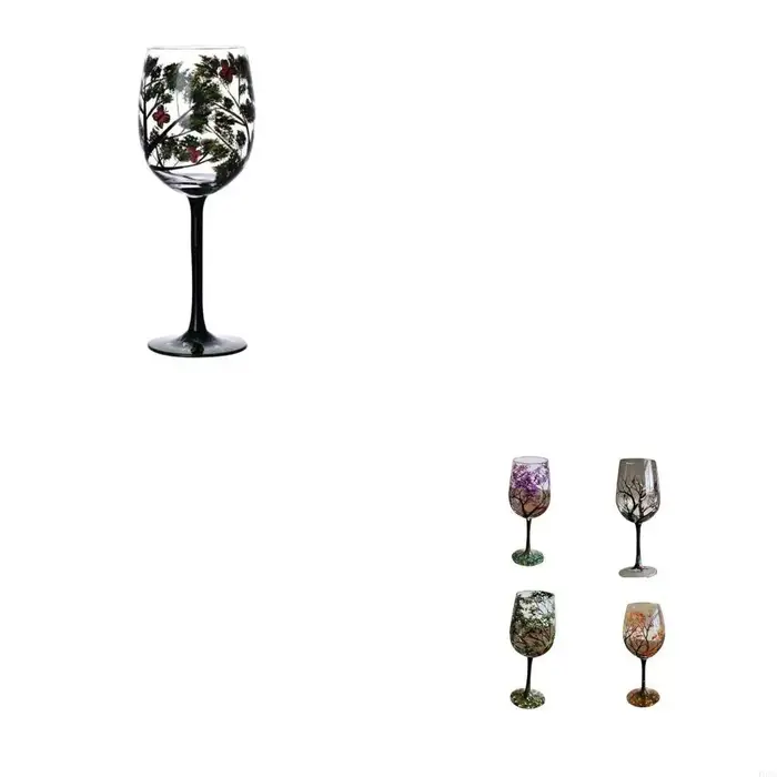 Verre vin quatre saisons à arbre à jus bière bière bière bière