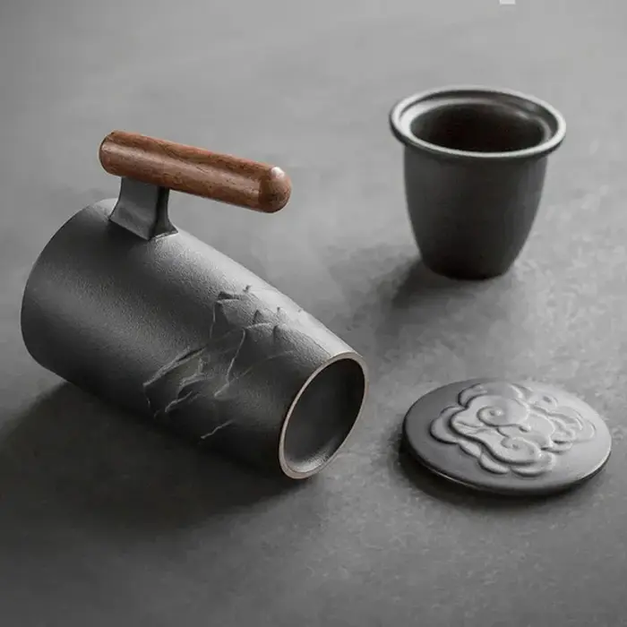 Tasse à café en céramique vintage