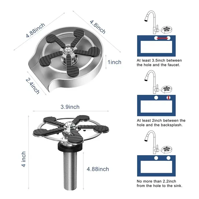 Lave-gobelet automatique en acier inoxydable