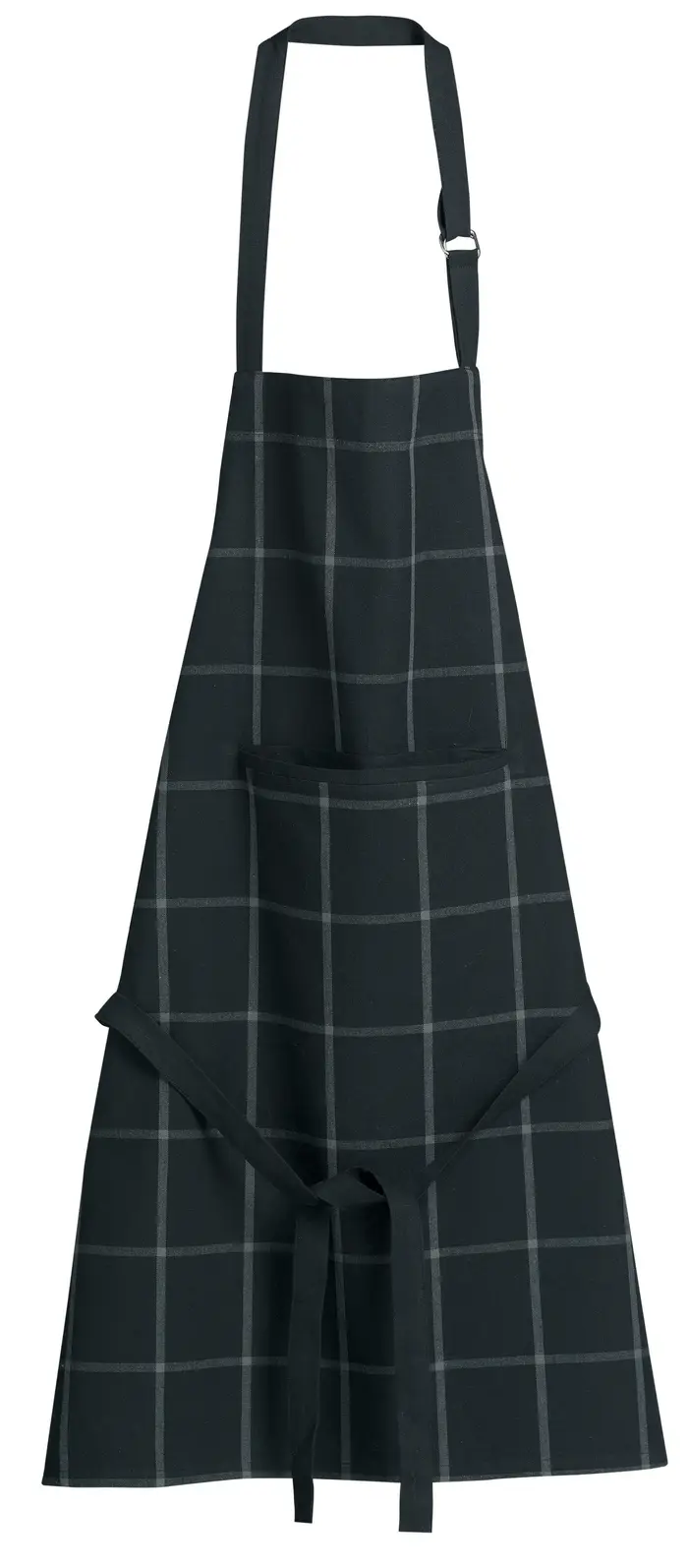 Tablier de cuisine recycle Doha Noir 80 x 85