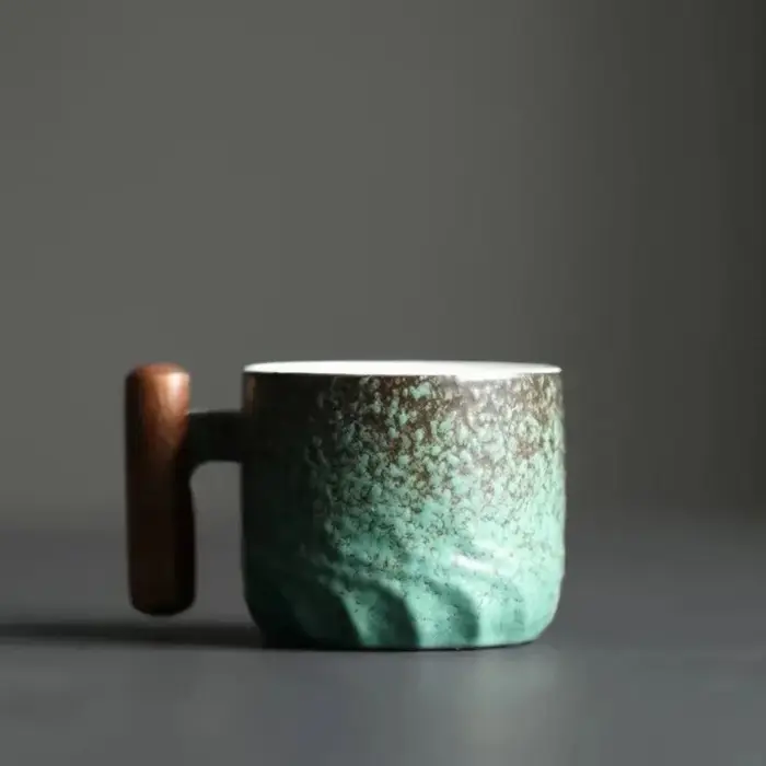 Tasse à café rétro en céramique de 80ml