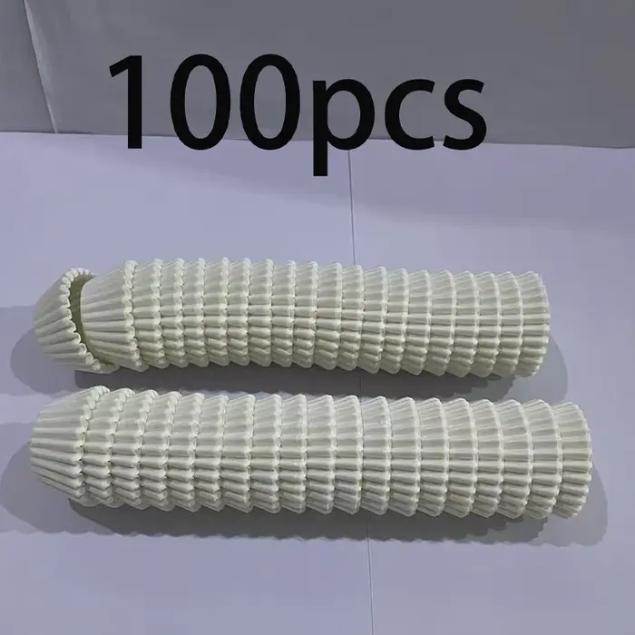 100Pcs200Pcs500Pcs1000Pcs Mini gobelets en papier à gâteau blanc/cofé, gobelets de cuisson ronds de 