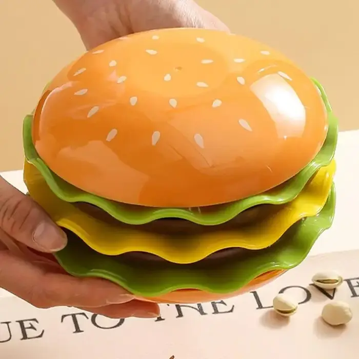 Ensemble d'assiettes à hamburger empilables