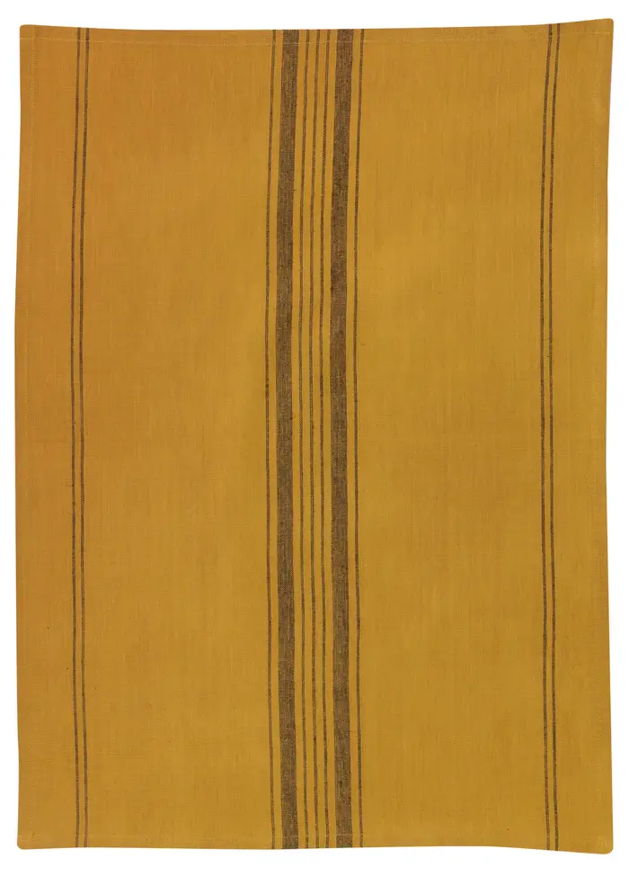 Torchon Metis Kilia rayures Bronze 50 x 70