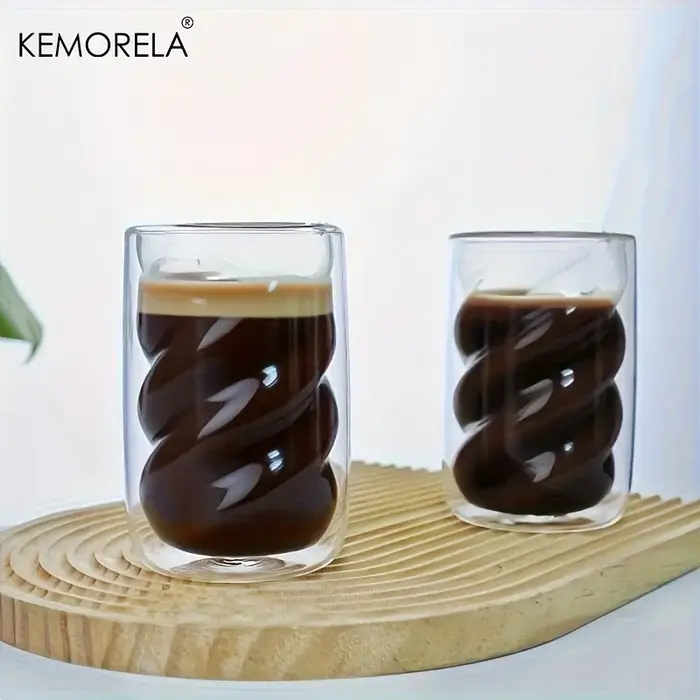 KEMORELA Tasse à café à double paroi