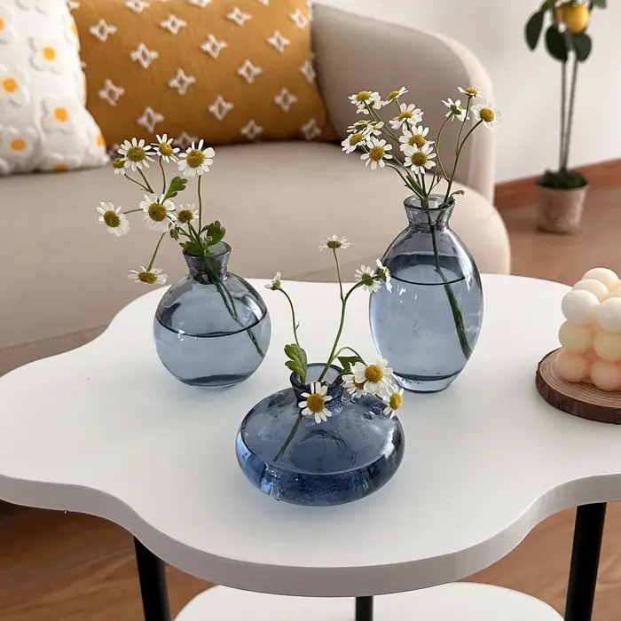 Vase en verre de table de style moderne