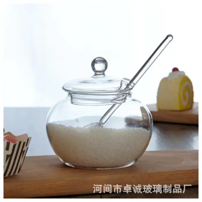Sucre Transparent de 350ML avec couvercle