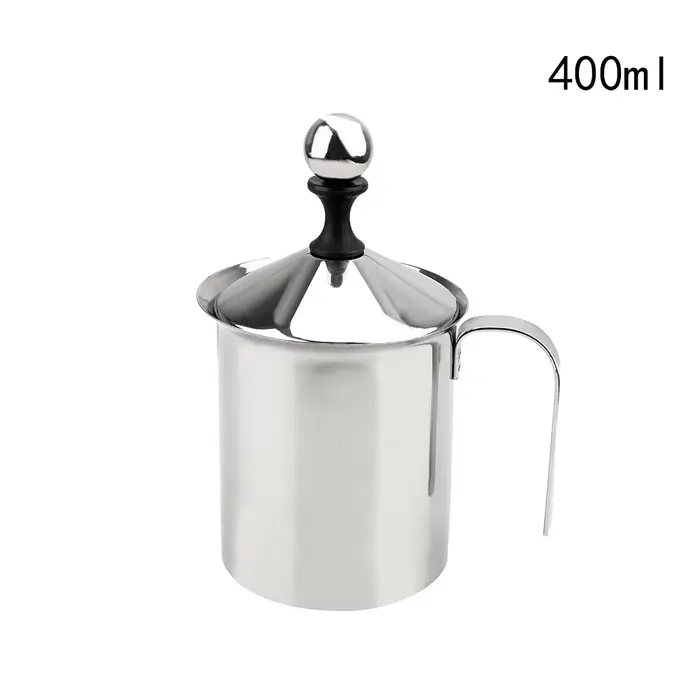 Mousseur à lait manuel 400/800ML mousse de lait maille mousseur à café mélangeur de café outils de c