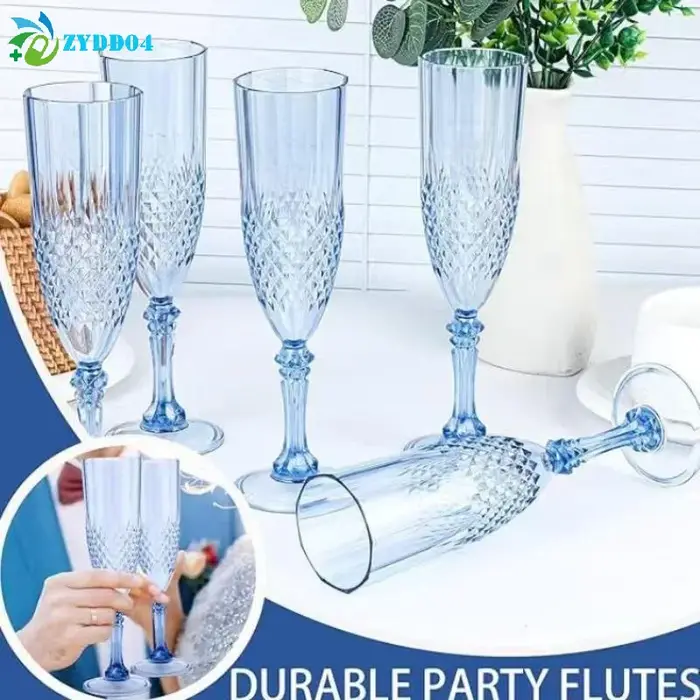 ● Gobelet à Champagne Transparent