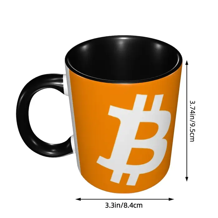 Crypto-monnaie Bitcoin tasses personnalisé Crypto Btc café tasse en céramique