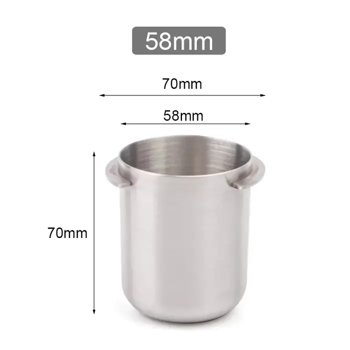 Tasse doseuse de café en aluminium pour Machine à expresso 51mm 58mm