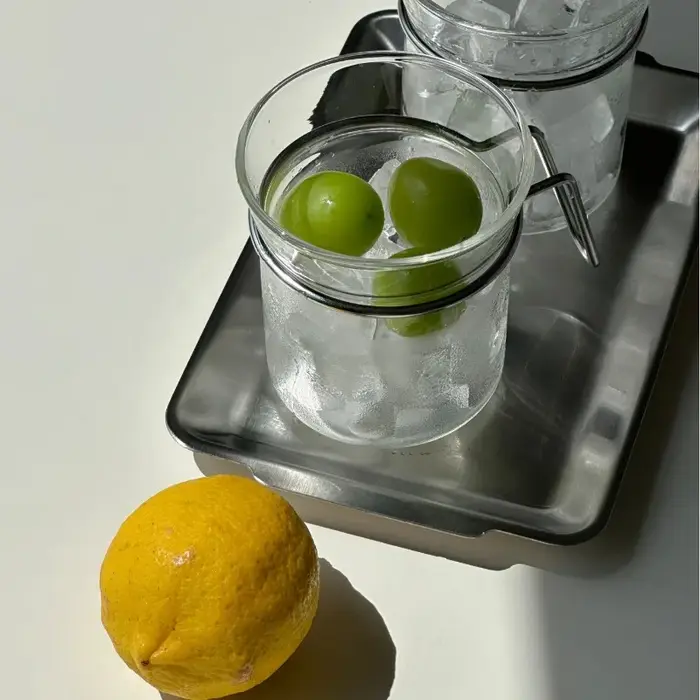 Tasse en verre Transparent créative