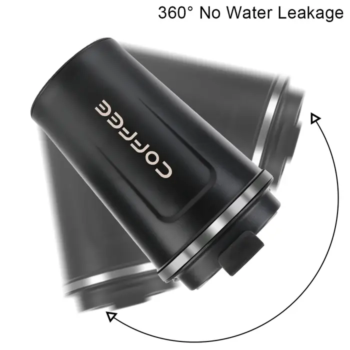 Tasse Thermos de voiture Thermo café pour thé eau café anti-fuite tasse Thermo de voyage tasse à caf