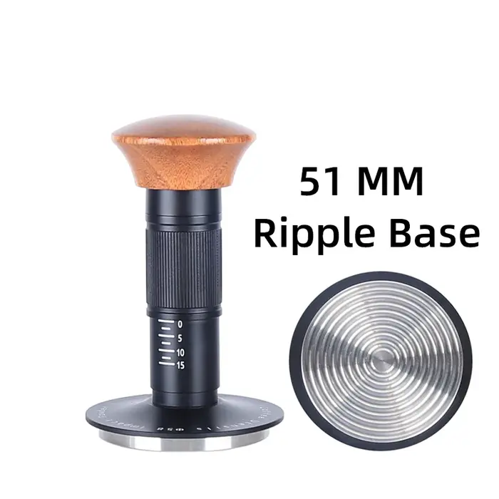 Tamper à expresso Havmore avec retour sonore, 4 ressorts, libération automatique, outils pour martel