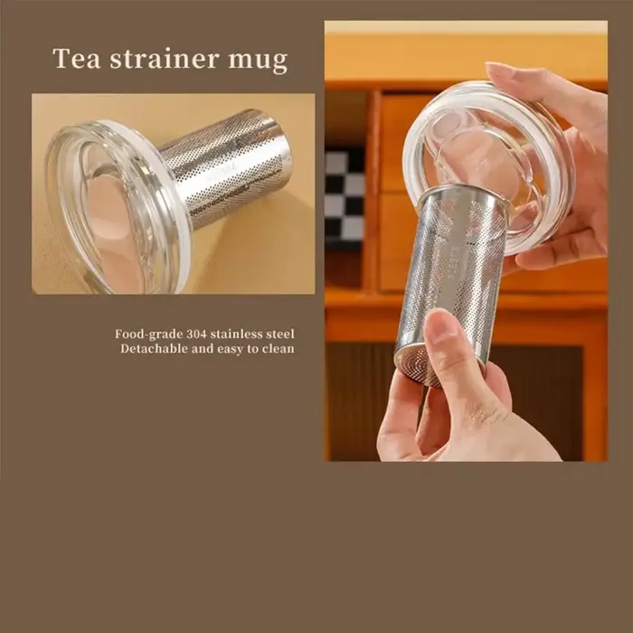 Tasse thermique avec filtre à thé