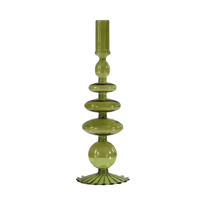 Vase en verre pour centre de table