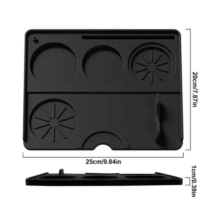 Tapis de doseur de café en Silicone