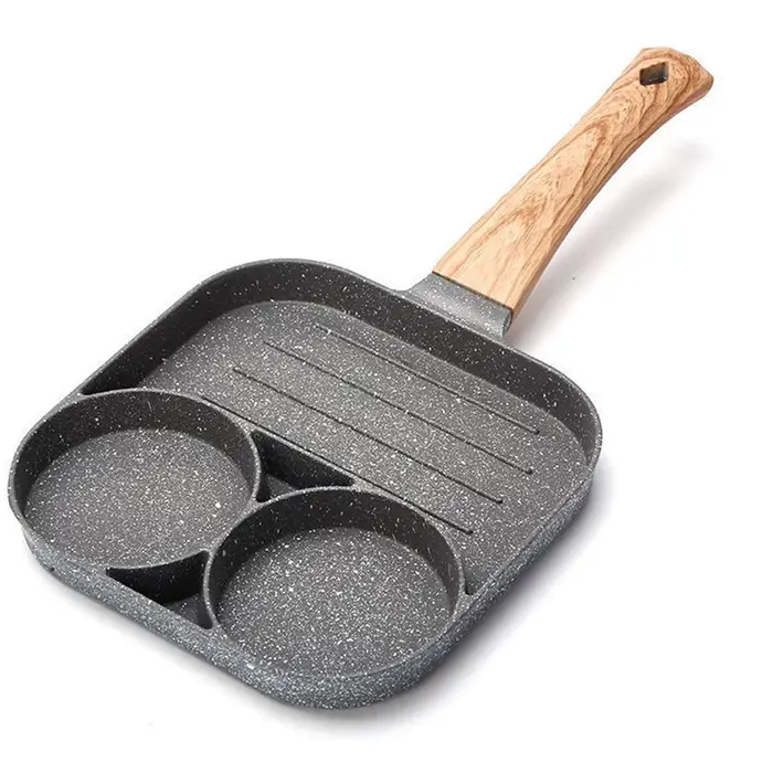 LMETJMA poêle à œufs à crêpes 4 tasses