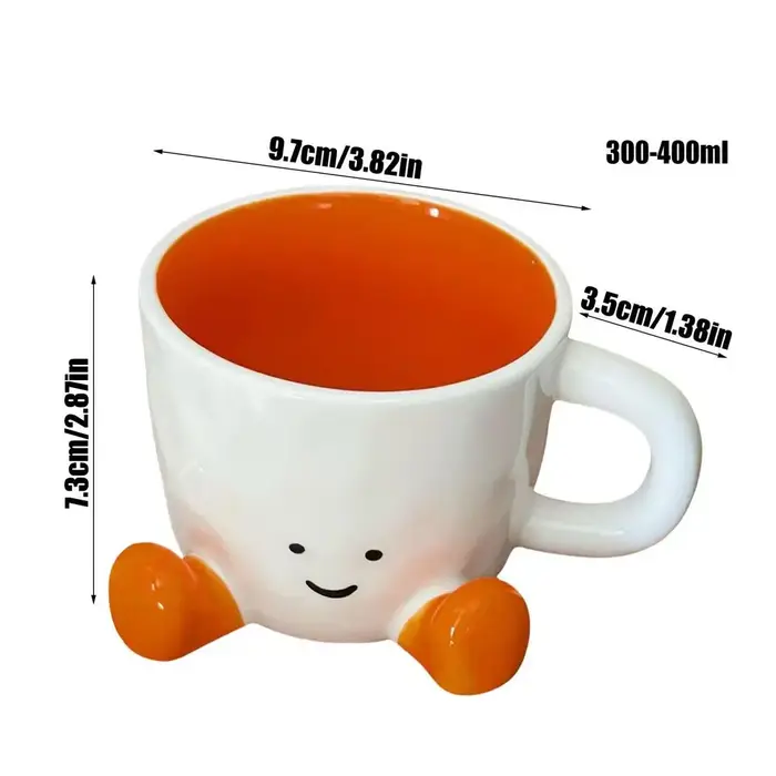 Tasse à café drôle, Adorable cuisine domestique
